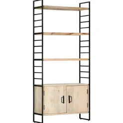 Boekenkasten|Boekenkasten-vidaXL - Boekenkast - Bruin - Hout