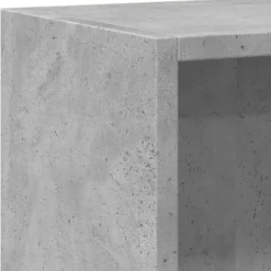 Boekenkasten|Boekenkasten-vidaXL - Boekenkast - Grijs - Bewerkt hout