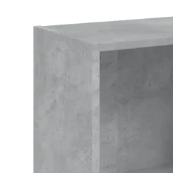 Boekenkasten|Boekenkasten-vidaXL - Boekenkast - Grijs - Bewerkt hout - 40 x 24 x 109 cm