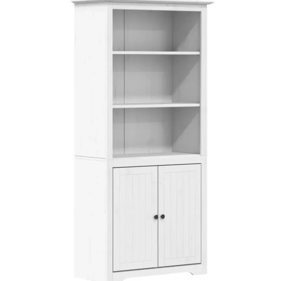 Boekenkasten|Boekenkasten-vidaXL - Boekenkast - Wit - Grenenhout