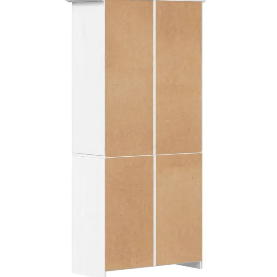 Boekenkasten|Boekenkasten-vidaXL - Boekenkast - Wit - Grenenhout
