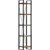 vidaXL - Boekenkast met 5 schappen - Multikleur - Hout - 40 x 30 x 180 cm
