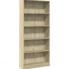 Boekenkasten|Boekenkasten-vidaXL - Boekenkast met 5 vakken - Sonoma eiken - Bewerkt hout - 80x24x176 cm