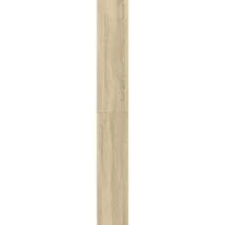 Boekenkasten|Boekenkasten-vidaXL - Boekenkast met 5 vakken - Sonoma eiken - Bewerkt hout - 80x24x176 cm