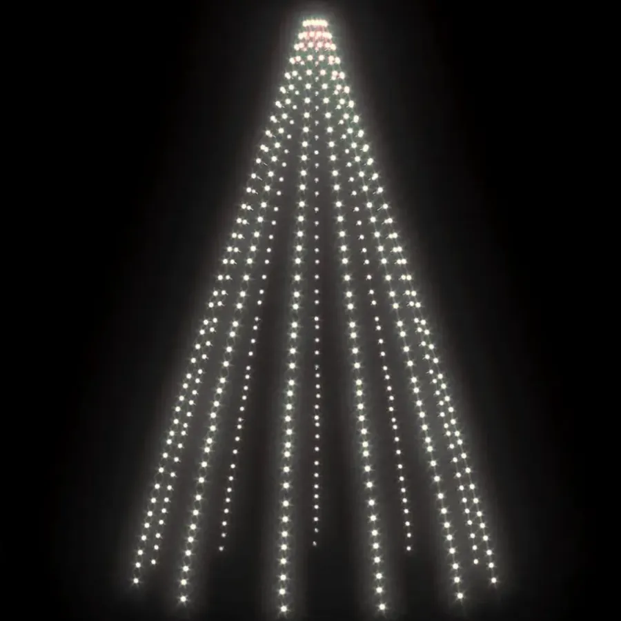 Lichtsnoeren-vidaXL - Boomverlichting - Wit - PVC - 500 cm