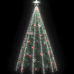 Lichtsnoeren-vidaXL - Boomverlichting - Wit - PVC - 500 cm