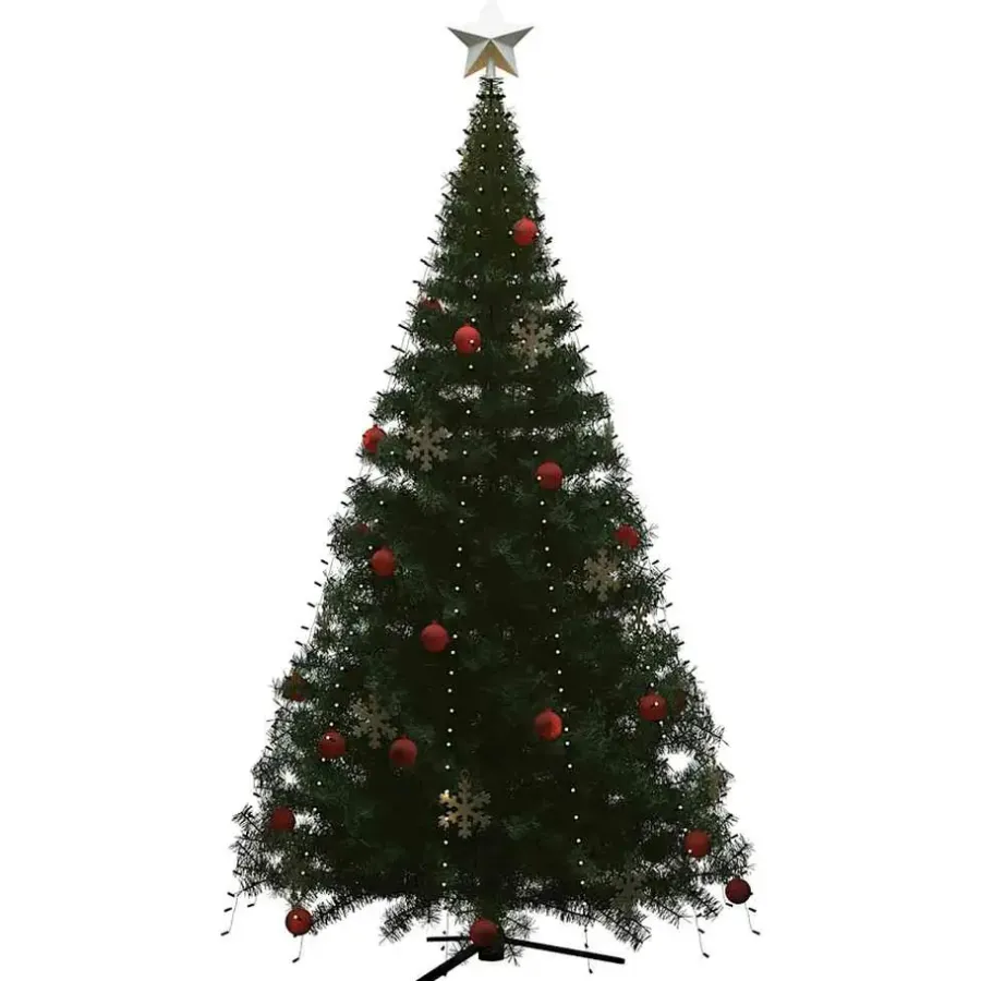 Lichtsnoeren-vidaXL - Boomverlichting - Wit - PVC - 500 cm