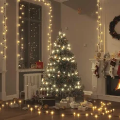 Kerstverlichting-vidaXL - Boomverlichting - Wit - PVC