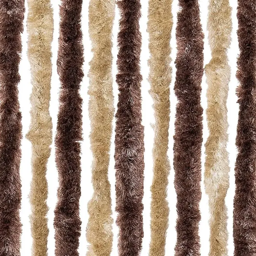 vidaXL - Bruin - Polypropyleen - 100 x 220 cm