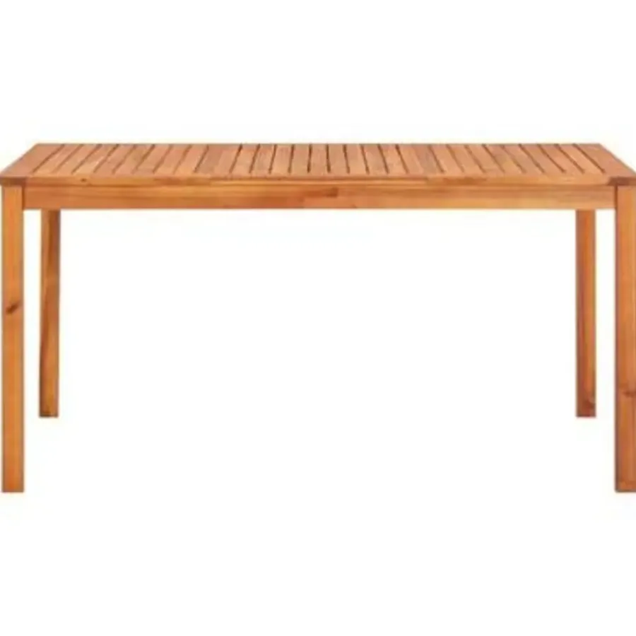 Tuintafels-vidaXL - Buiten Eettafel - Bruin - Hout - 150 x 90 x 74 cm