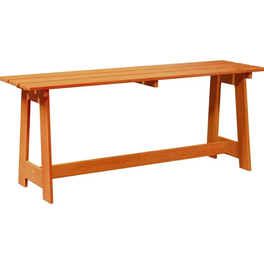 vidaXL - Buitenenbank - Naturel - Massief acaciahout - 119x35x47 cm