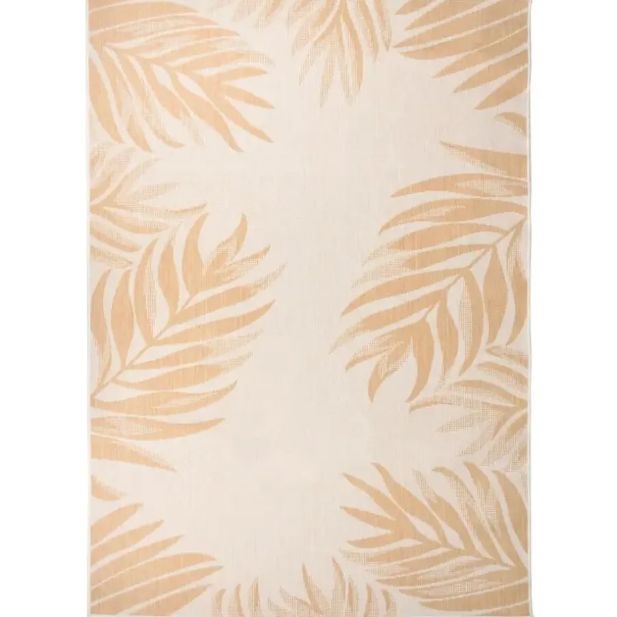 vidaXL - Buitenkleed - Geel - Kunststof - 120 x 170 cm