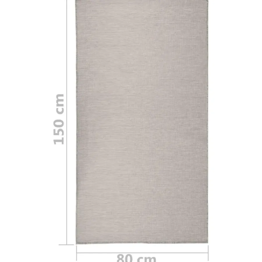 Buiten Vloerkleden|Buiten Vloerkleden-vidaXL - Buitenkleed - Grijs - Kunststof