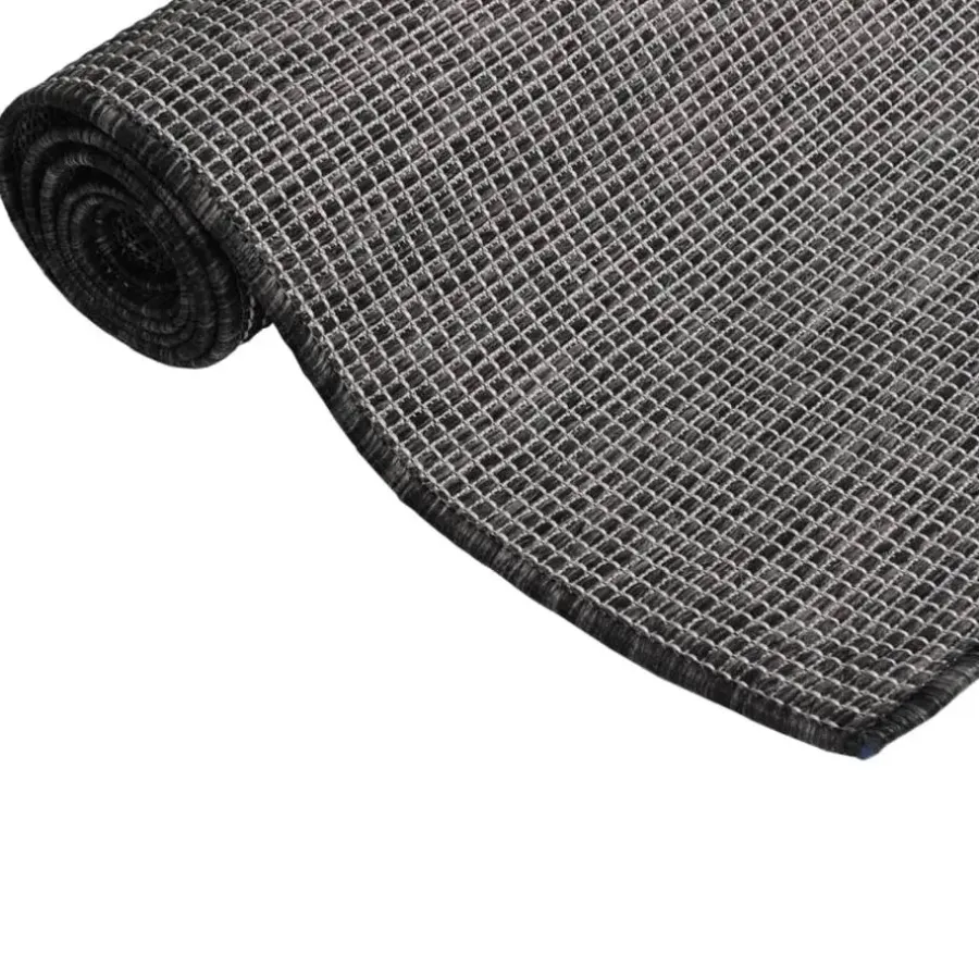 Buiten Vloerkleden|Buiten Vloerkleden-vidaXL - Buitenkleed - Grijs - Kunststof - 160 x 230 cm