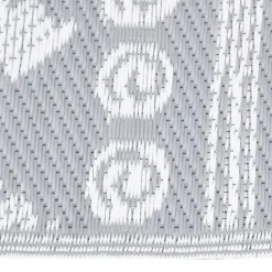 Buiten Vloerkleden|Buiten Vloerkleden-vidaXL - Buitenkleed - Grijs - Polypropyleen - 120 x 180 cm