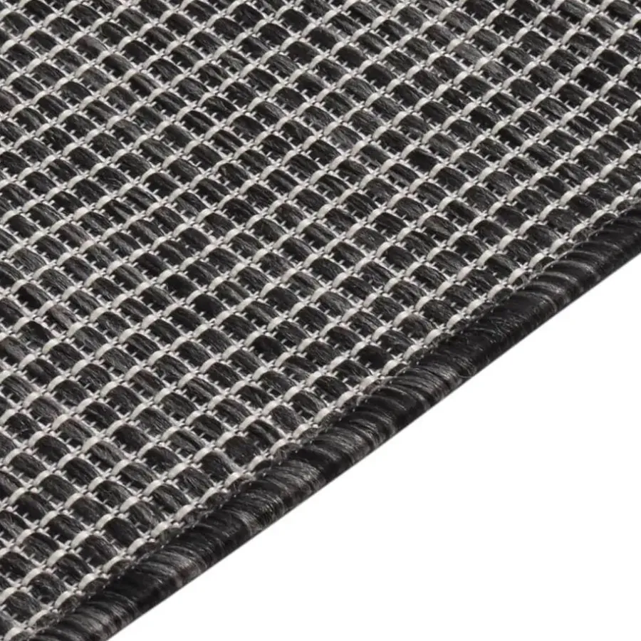Buiten Vloerkleden|Buiten Vloerkleden-vidaXL - Buitenkleed - Grijs - Kunststof - 200 x 280 cm