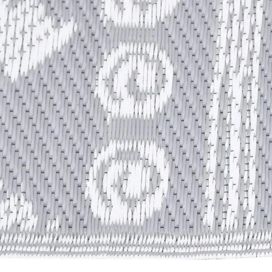 Buiten Vloerkleden|Buiten Vloerkleden-vidaXL - Buitenkleed - Grijs - Polypropyleen - 160 x 230 cm