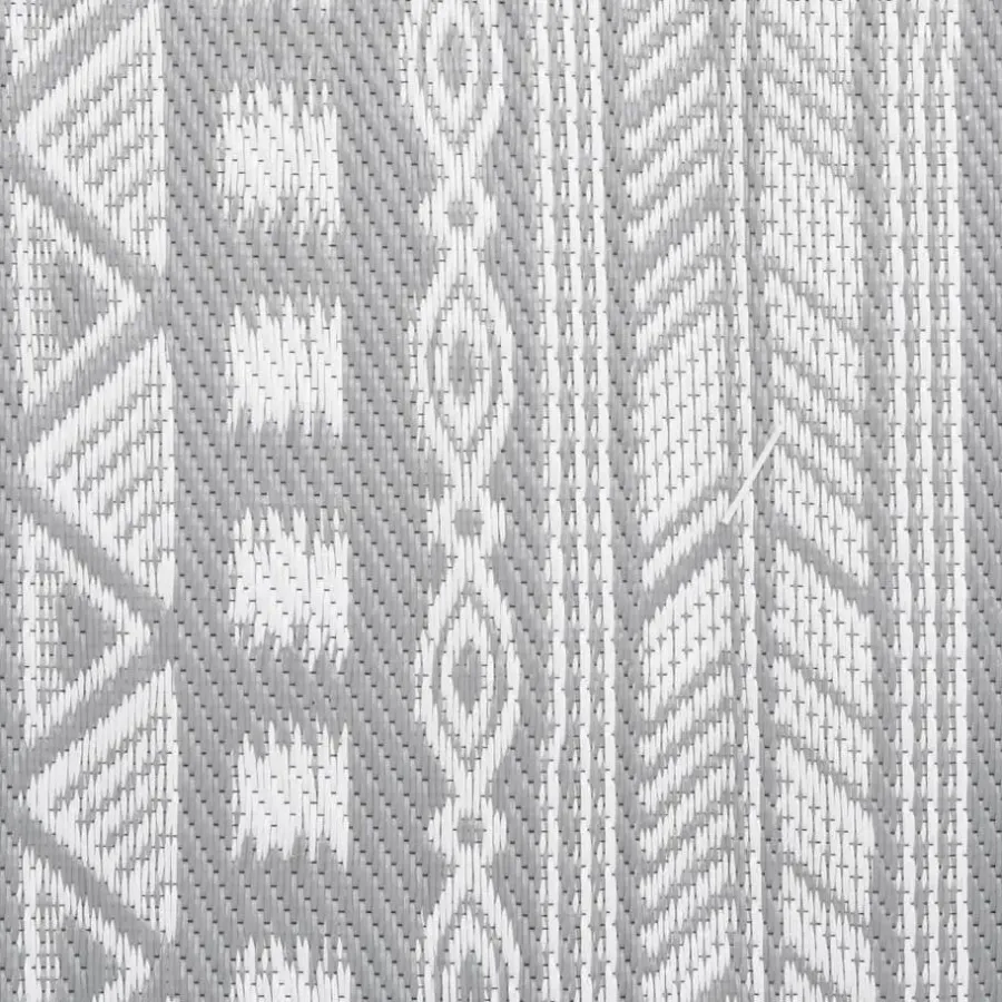Buiten Vloerkleden|Buiten Vloerkleden-vidaXL - Buitenkleed - Grijs - Polypropyleen - 160 x 230 cm