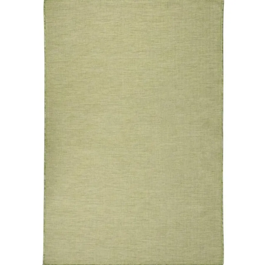 Buiten Vloerkleden|Buiten Vloerkleden-vidaXL - Buitenkleed - Groen - Kunststof - 120 x 170 cm