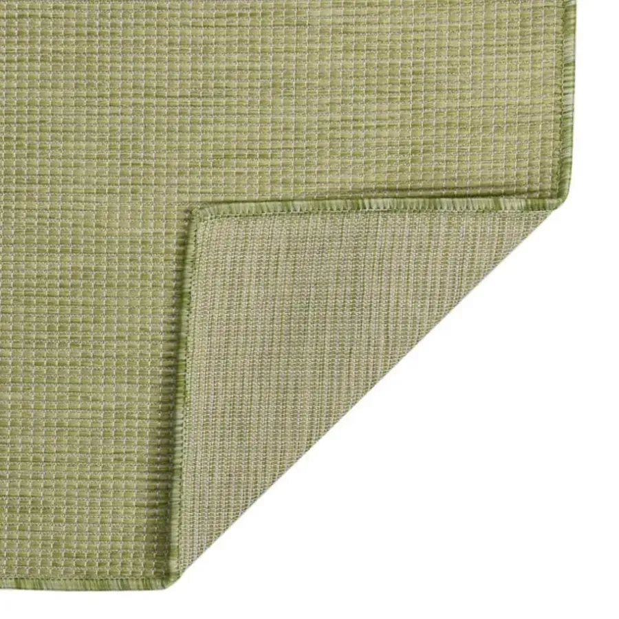 Buiten Vloerkleden|Buiten Vloerkleden-vidaXL - Buitenkleed - Groen - Kunststof - 120 x 170 cm
