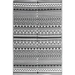 vidaXL - Buitenkleed - Zwart - Polypropyleen - 190 x 290 cm