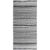 vidaXL - Buitenkleed - Zwart - Polypropyleen - 80 x 150 cm