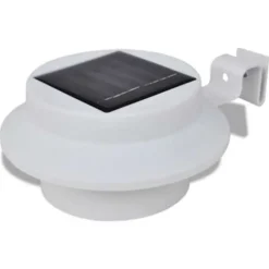 Wandlampen-vidaXL - Buitenlamp - Wit - Kunststof - 6 stuks
