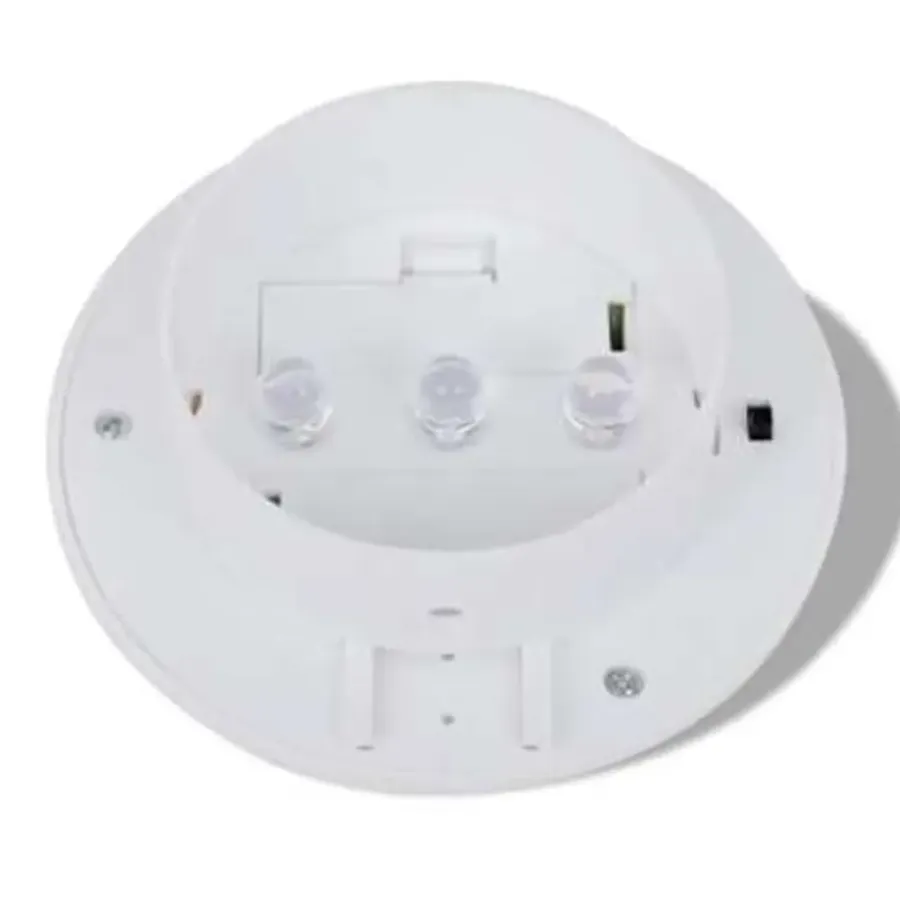 Wandlampen-vidaXL - Buitenlamp - Wit - Kunststof - 6 stuks