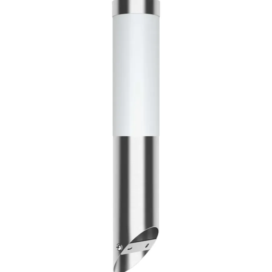 Wandlampen-vidaXL - Buitenverlichting - Zilver - Roestvrij staal