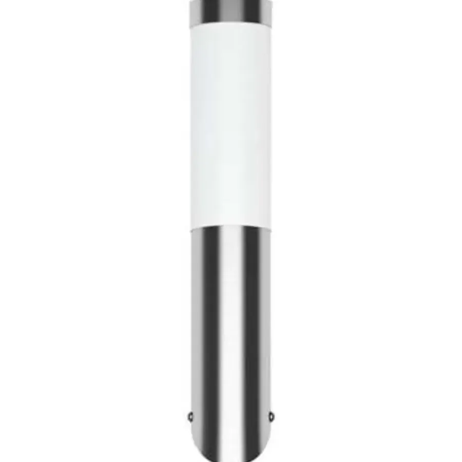 Wandlampen-vidaXL - Buitenverlichting - Zilver - Roestvrij staal