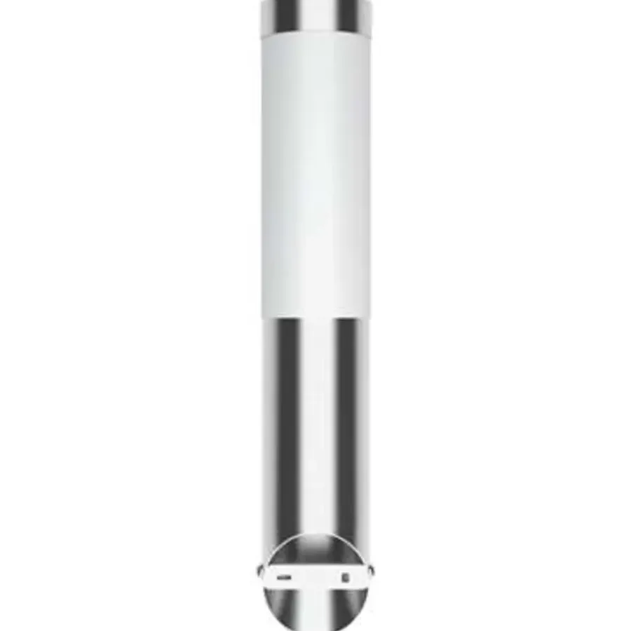 Wandlampen-vidaXL - Buitenverlichting - Zilver - Roestvrij staal