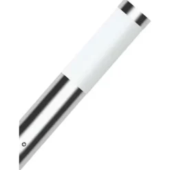 Wandlampen-vidaXL - Buitenverlichting - Zilver - Roestvrij staal
