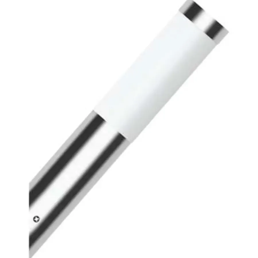 Wandlampen-vidaXL - Buitenverlichting - Zilver - Roestvrij staal