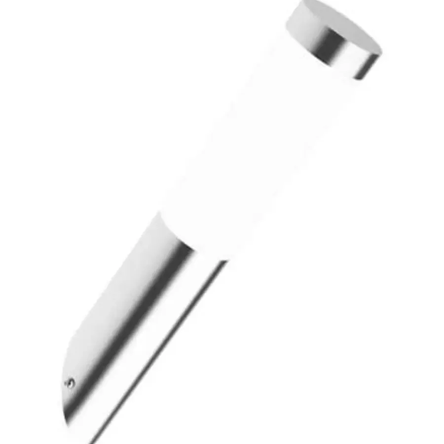 Wandlampen-vidaXL - Buitenverlichting - Zilver - Roestvrij staal