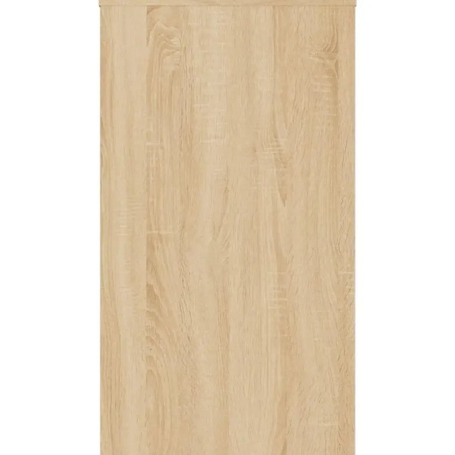 vidaXL - Bureau - Bruin - Bewerkt hout