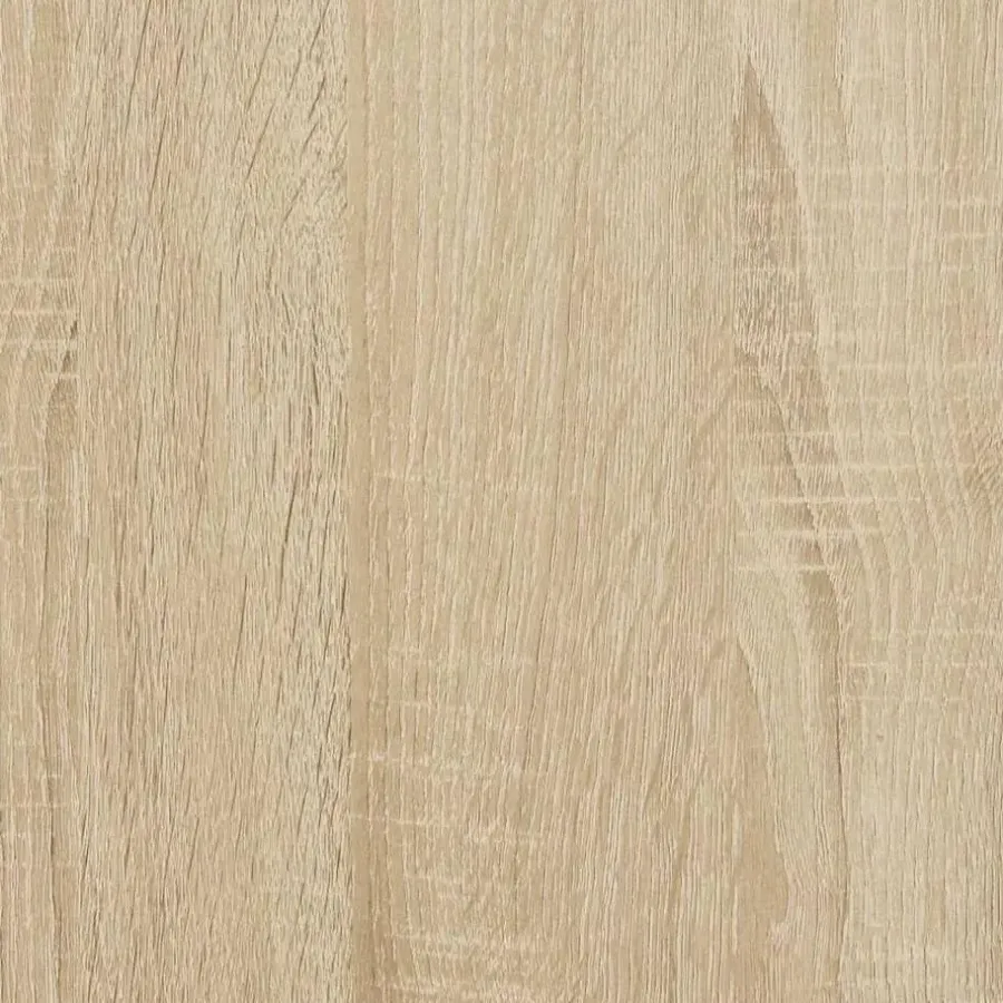 vidaXL - Bureau - Bruin - Bewerkt hout