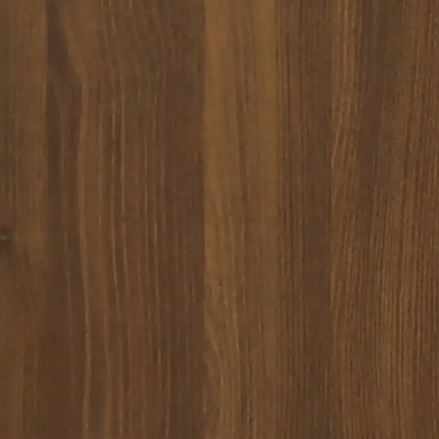 vidaXL - Bureau - Bruin - Bewerkt hout
