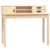 vidaXL - Bureau - Bruin - Grenenhout