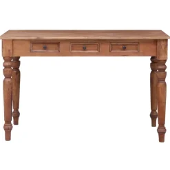 vidaXL - Bureau - Bruin - Hout