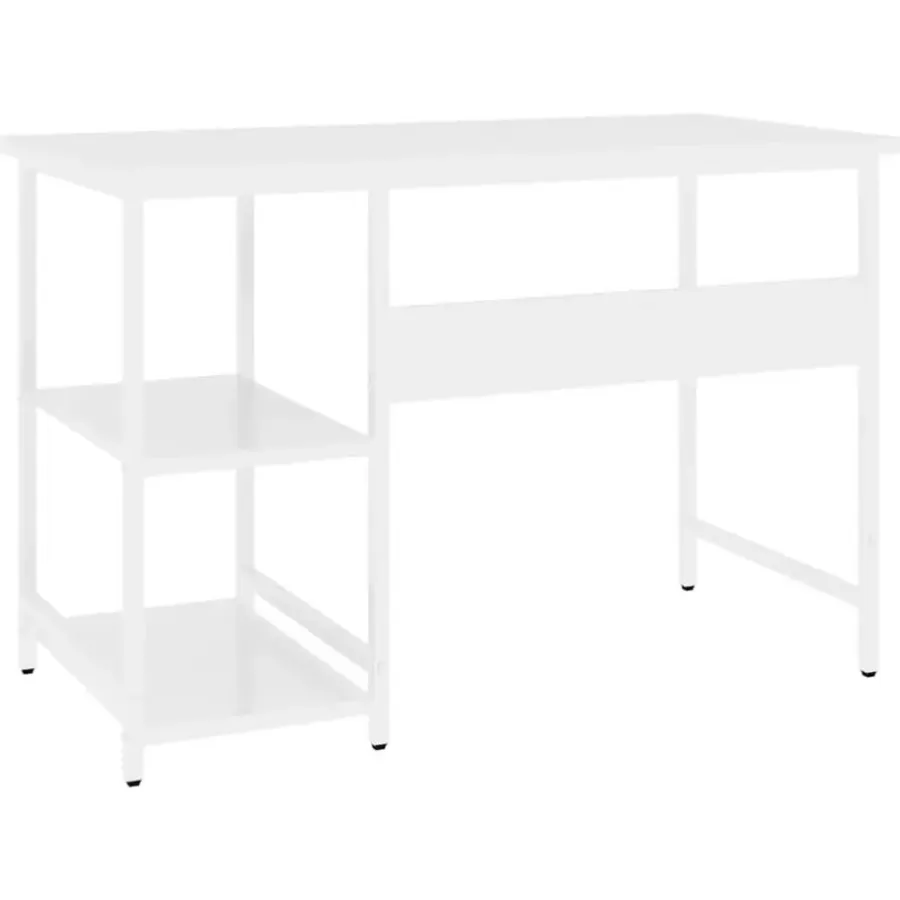 vidaXL - Bureau - Wit - MDF