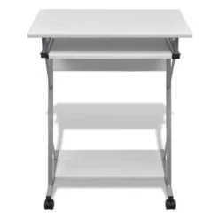 vidaXL - Bureau - Wit - MDF
