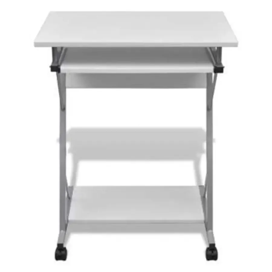 vidaXL - Bureau - Wit - MDF