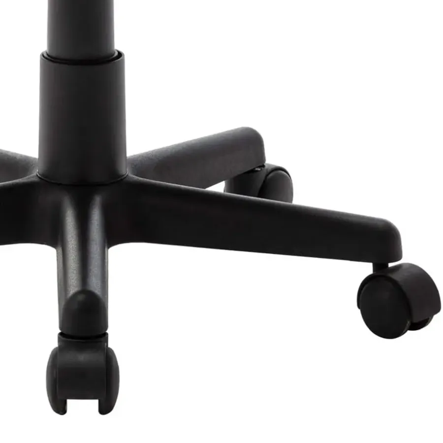 Bureaustoelen|Bureaustoelen-vidaXL - Bureaustoel - Zwart - Gaas