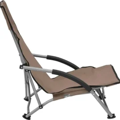 Kamperen En Outdoor-vidaXL - Campingstoel - Taupe - Stof - 2 stuks