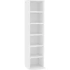 vidaXL - Cd-kast - Wit - Bewerkt hout