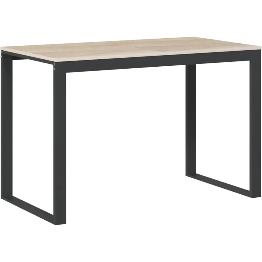 Bureaus-vidaXL - Computertafel - Bruin - Bewerkt hout