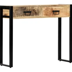 Sidetables-vidaXL - Console Tafel - Bruin - Hout