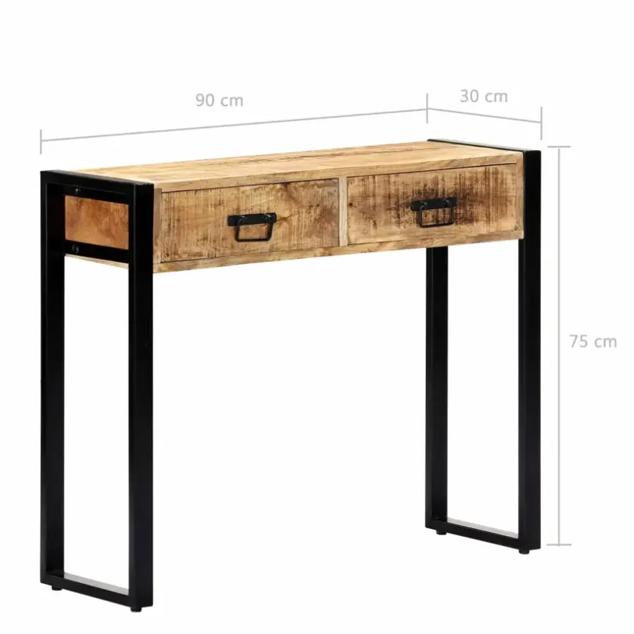 Sidetables-vidaXL - Console Tafel - Bruin - Hout