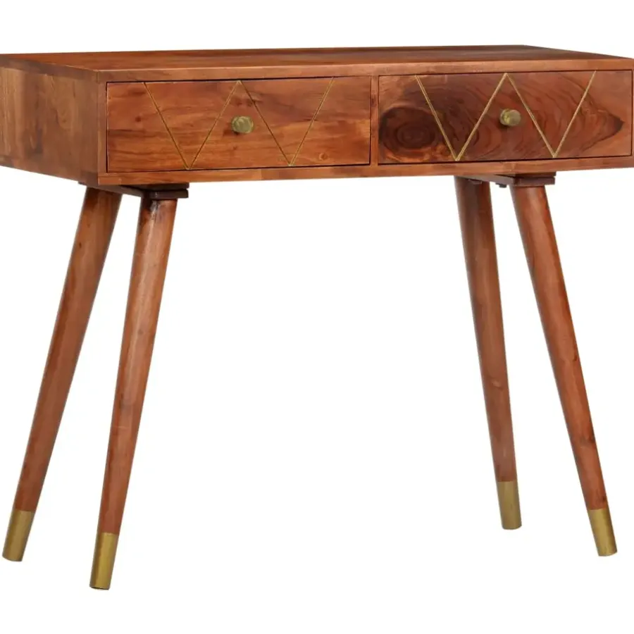vidaXL - Console Tafel - Bruin - Acaciahout