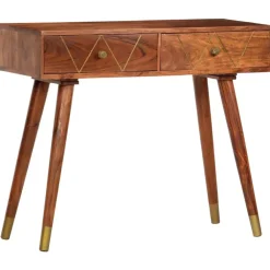 vidaXL - Console Tafel - Bruin - Acaciahout
